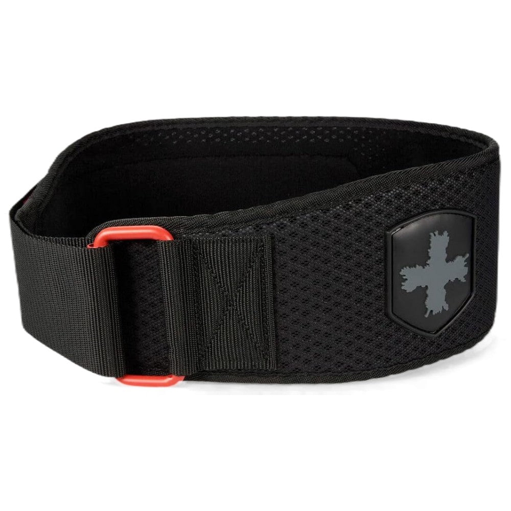 Muški pojas za vježbanje/Hex Core Belt 12 cm - crveni - 12 cm
