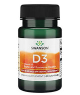 Visoko potentni vitamin D3 1000 IU - 60 kapsula