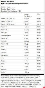 ABC-Z Vegan velike snage - 120 tableta