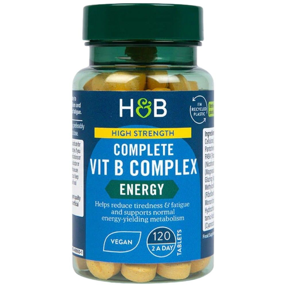Visoka čvrstoća | Complete Vit B Complex - 120 tableta