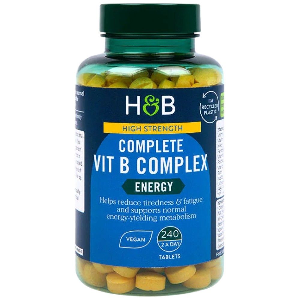 Visoka čvrstoća | Complete Vit B Complex - 240 tableta