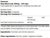 List bosiljka 400 mg 120 kapsula
