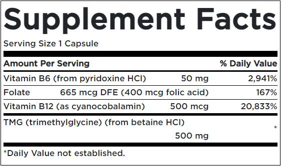 Homocysteine ​​Formula - 120 kapsula