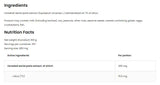 Ekstrakt preslice u prahu 100 grama