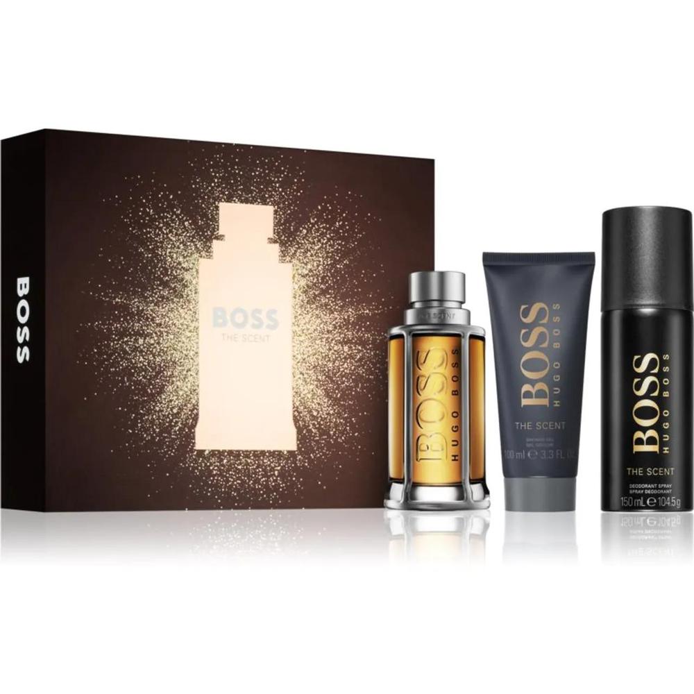 <tc>HUGO BOSS</tc> The Scent toaletna voda 100 ml dezodorans 150 ml gel za tuširanje 100 ml