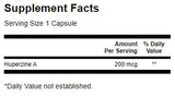 Huperzin A 200 mcg - 30 kapsula