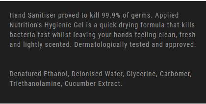 Hygenic Gel/Antibakterijsko dezinfekcijsko sredstvo - gel s osvježavajućom aromom krastavca 100 ml