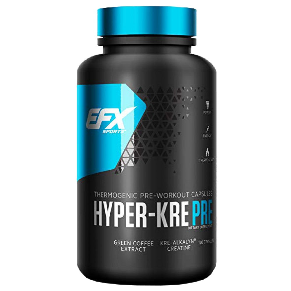 Hyper Kre-Alkalyn PRE/s kofeinom - 120 kapsula
