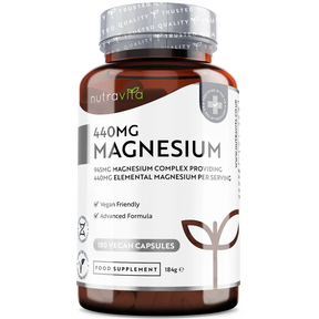 Magnesium 220 mg (two-component) - 180 capsules - Nutra Best Europe