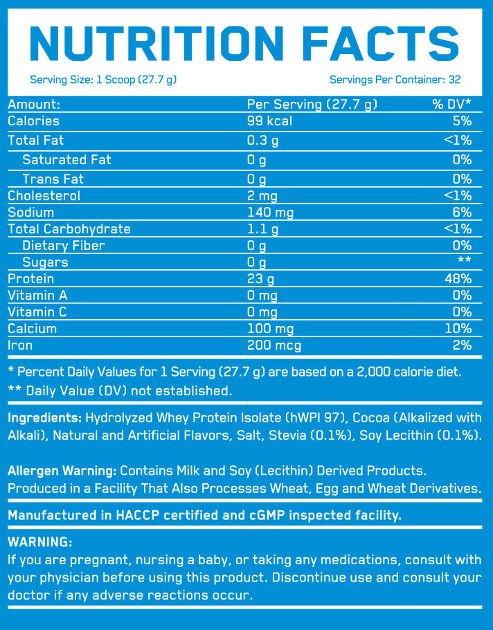 ISO BUILD Izolat proteina - 0,908 KG