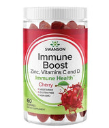 Gumeni bomboni za jačanje imuniteta s acerolom, cinkom i vitaminom C & D | Cherry - 60 tableta za žvakanje