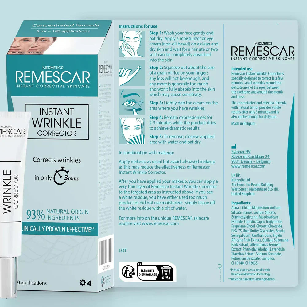 Instant Wrinkle Corrector – korektor bora s trenutnim učinkom (180 nanošenja)