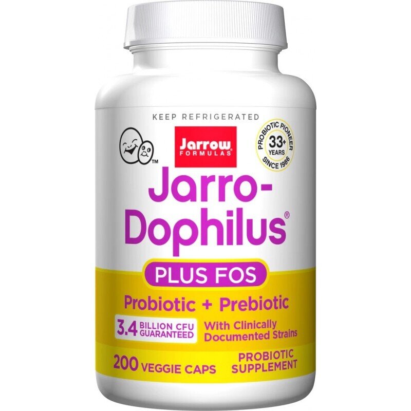 Jarro-Dophilus®+FOS (3,4 ml CFU)/200 kapsula
