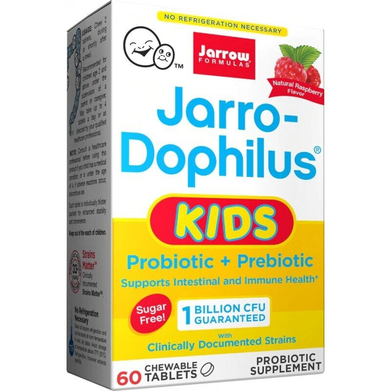 Jarro-Dophilus Kids 1 Billion - probiotik za djecu 60 tableta za žvakanje