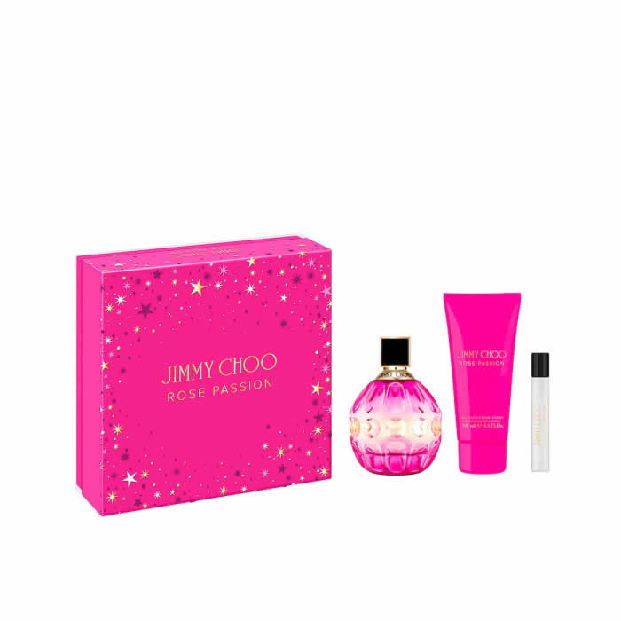 <tc>JIMMY CHOO</tc> Parfemska voda Rose Passion, sprej 100 ml, set od 3 komada