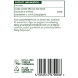 Korijen đumbira 500 mg 90 tableta NaturesAid