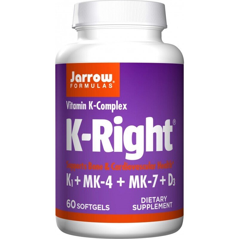 K-Right - Vitamin K Complex - Vitamin K - 60 softgels