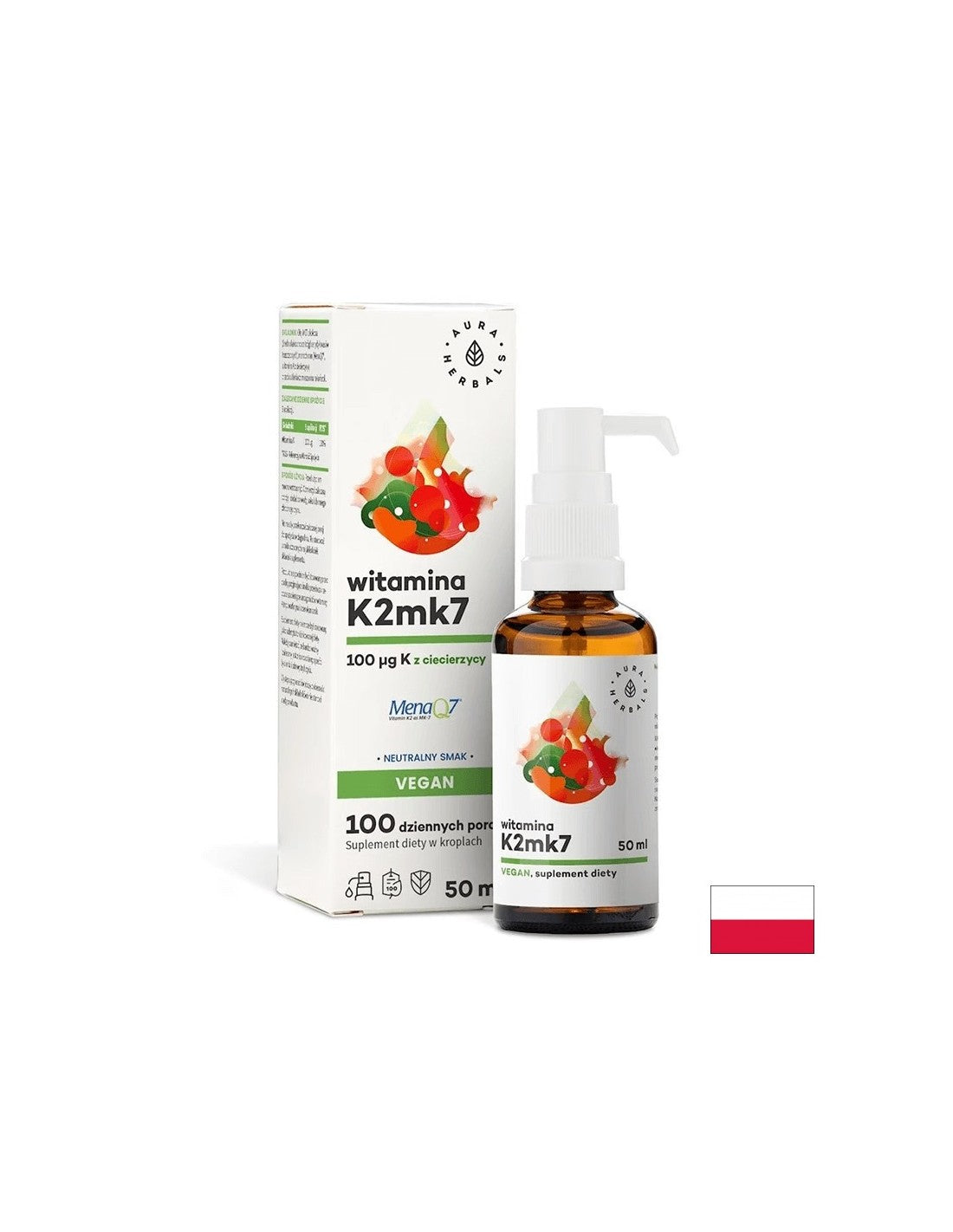Kosti i zglobovi - Vitamin K2 (veganska formula), 50 ml kapi