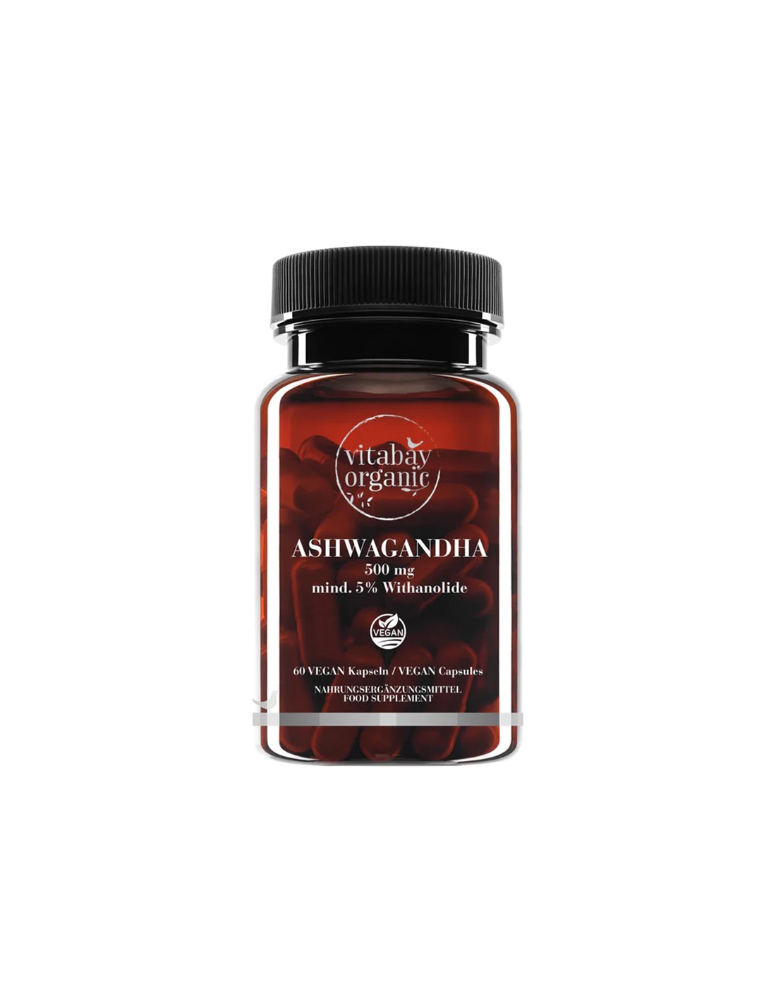 Stres i dobro raspoloženje - Ashwagandha KSM-66 organic, 500 mg x 60 kapsula