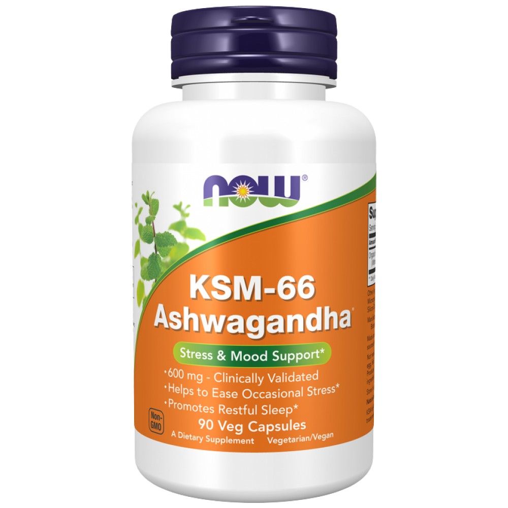 KSM-66 Ashwagandha® 600 mg - 90 kapsula