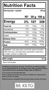 Keto čips | Švicarski sir & Francuski luk - 30 grama