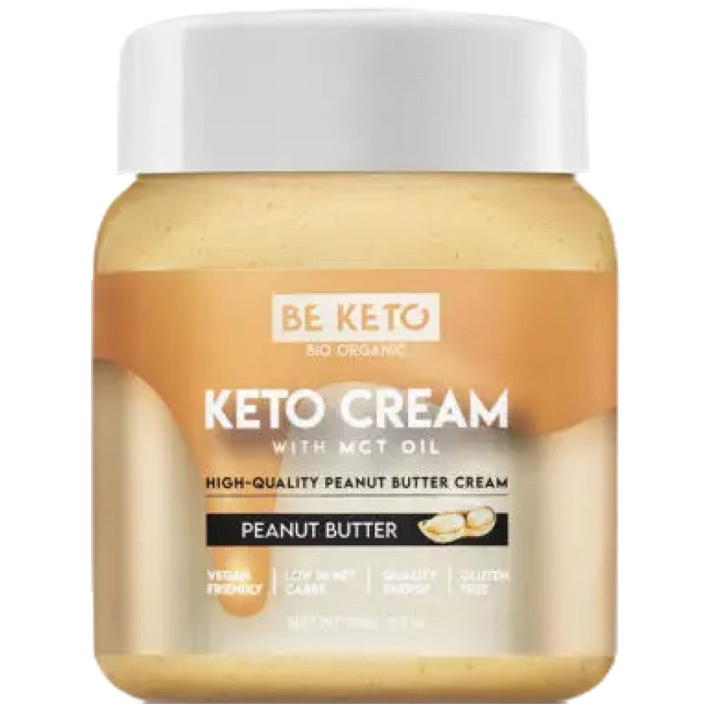 Keto krema | Maslac od kikirikija + MCT - 250 grama