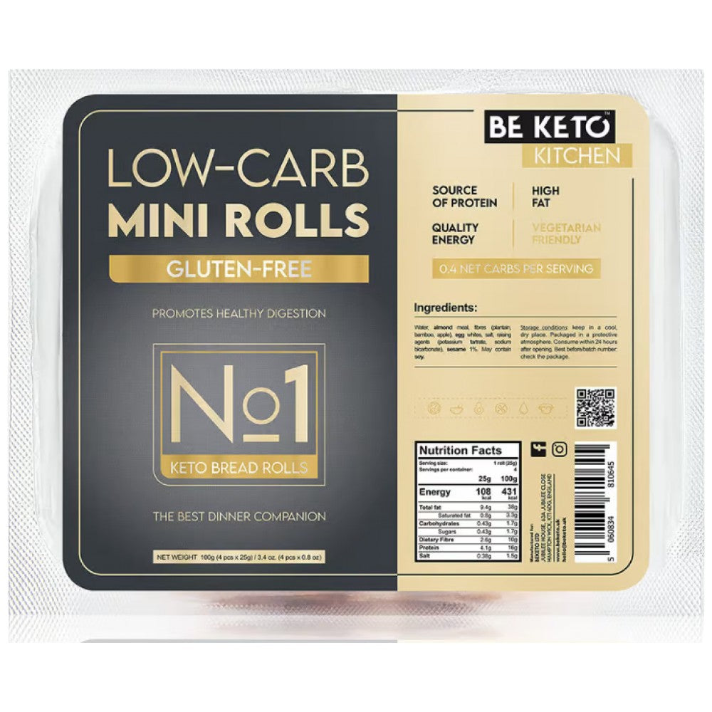 Keto Mini Rolls | Bez glutena - 100 grama