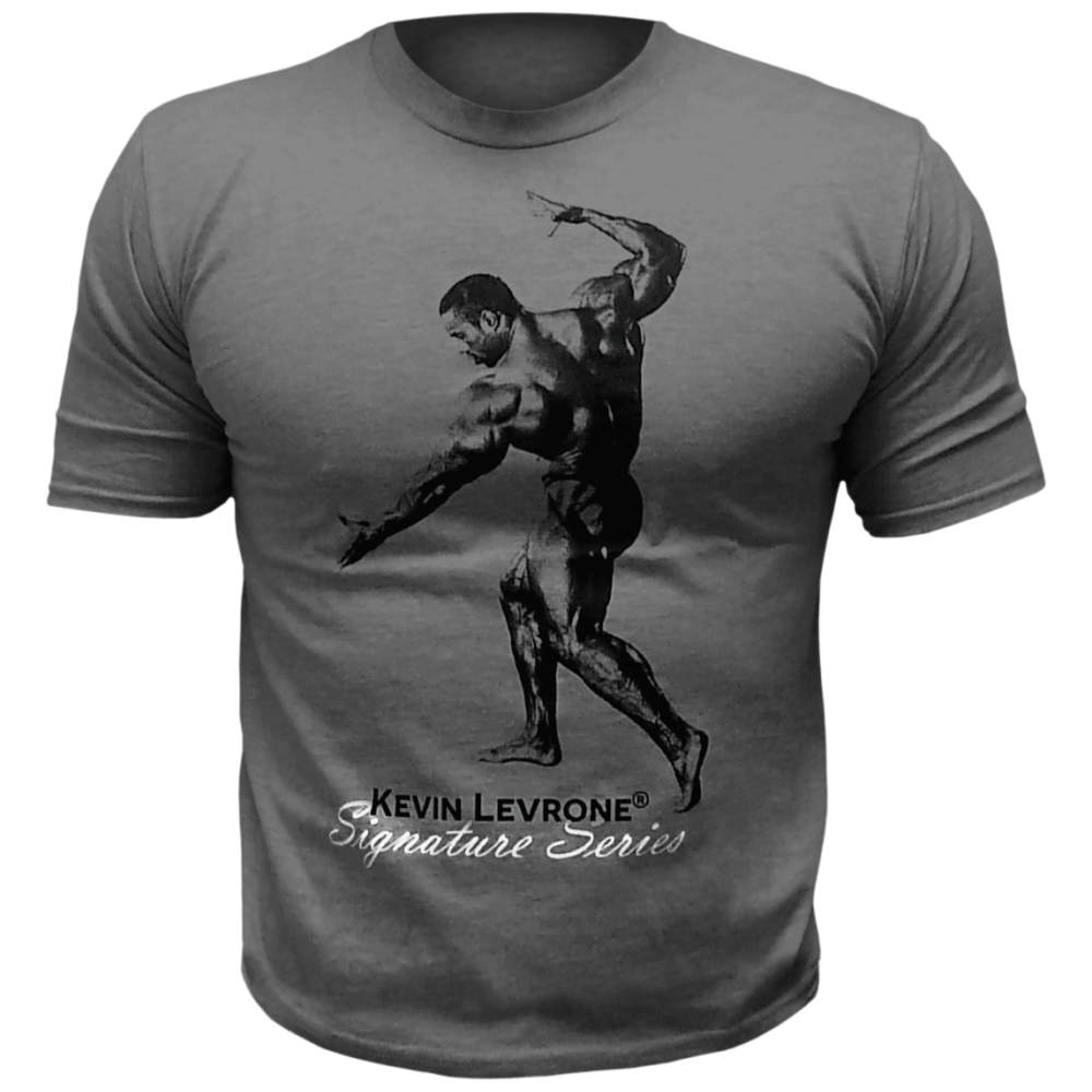 <tc>Kevin Levrone</tc> Majica kratkih rukava/Tamno siva