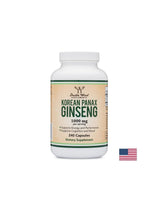 Korejski Panax Ginseng - korejski ginseng, 240 kapsula <tc>Double Wood</tc>
