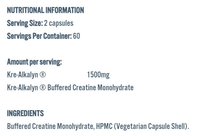 Kre-Alkalyn 1500 - 120 kapsula