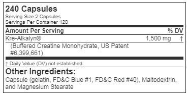 Kre-Alkalyn EFX kapsule - 240 kapsula