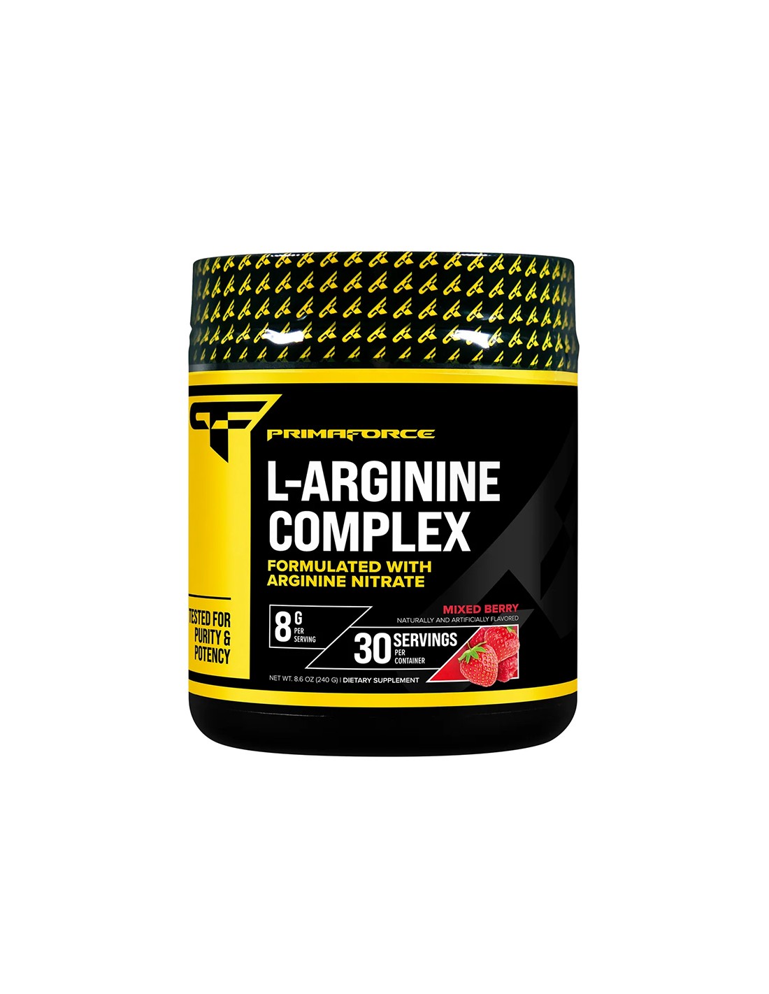 Energija i mišićna masa - L-Arginine Complex, 237 g, prah