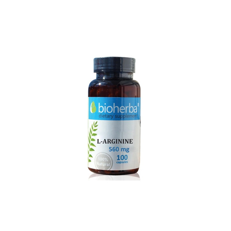 L-arginin 560 mg - 100 kapsula