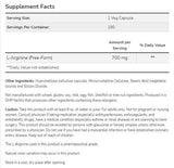 L-Arginin 700 mg - 180 kapsula