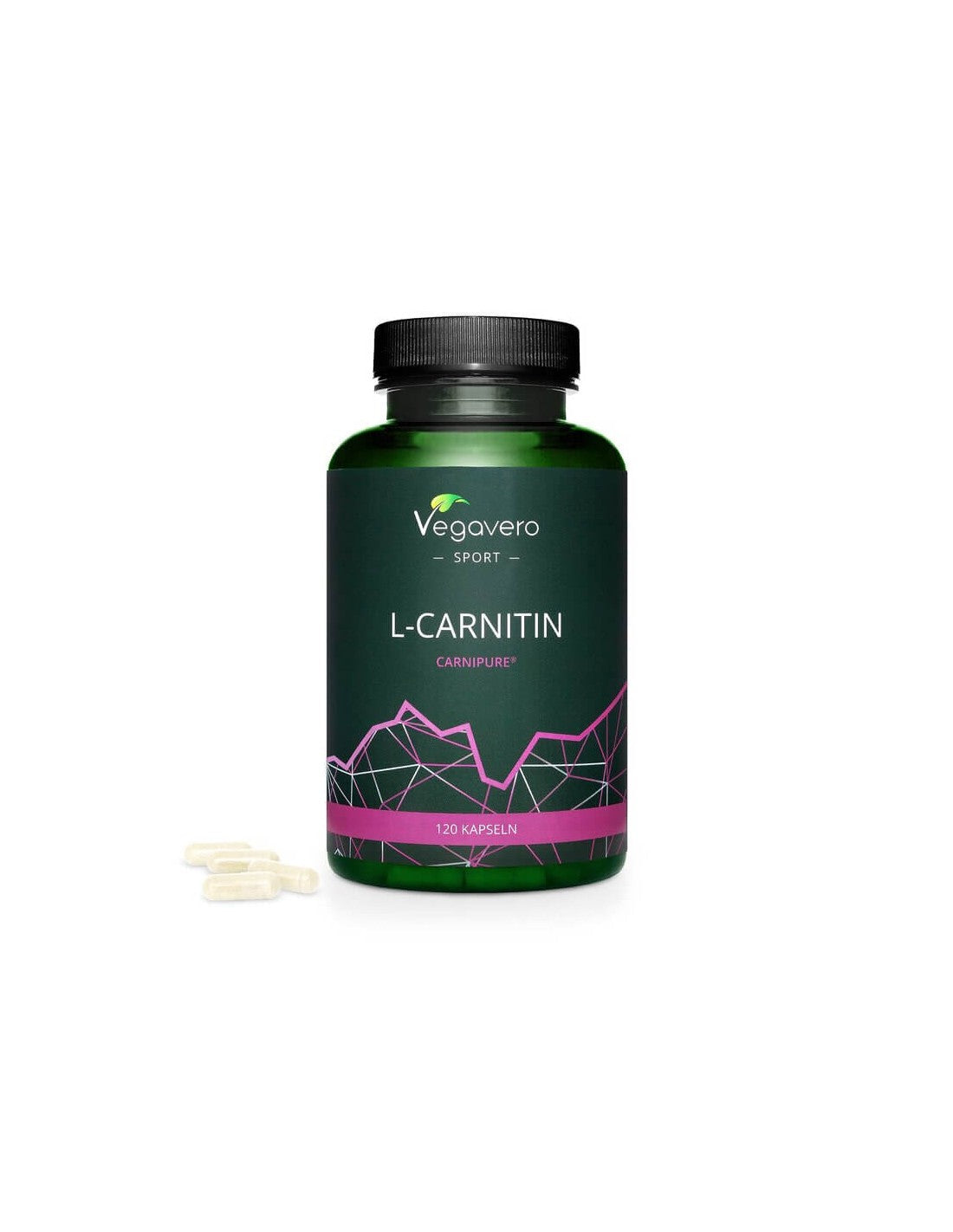 L-karnitin, 120 kapsula, 100% veganski <tc>Vegavero</tc>