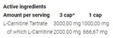 L-Carnitine 3000 Caps - 120 kapsula
