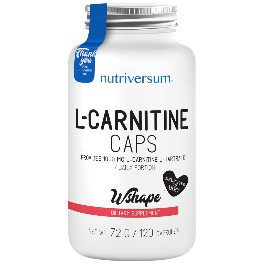 L-Carnitine Caps 500 mg 120 kapsula