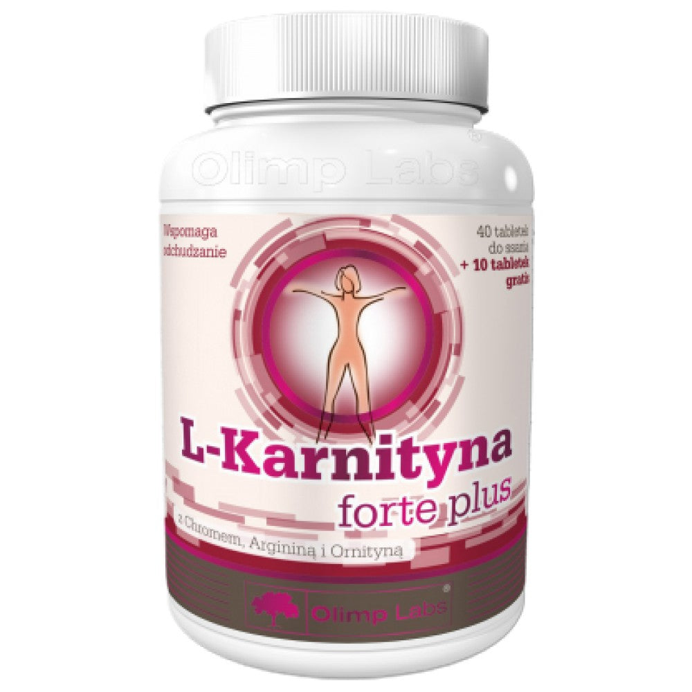 L-Carnitine Forte Plus 500 mg 40 tableta za žvakanje