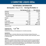 L-Carnitine Liquid 3000 sa zelenim čajem - 480 ml