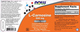 L-karnozin 500 mg - 50 kapsula