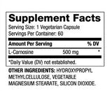 L-karnozin 500 mg/60 kap