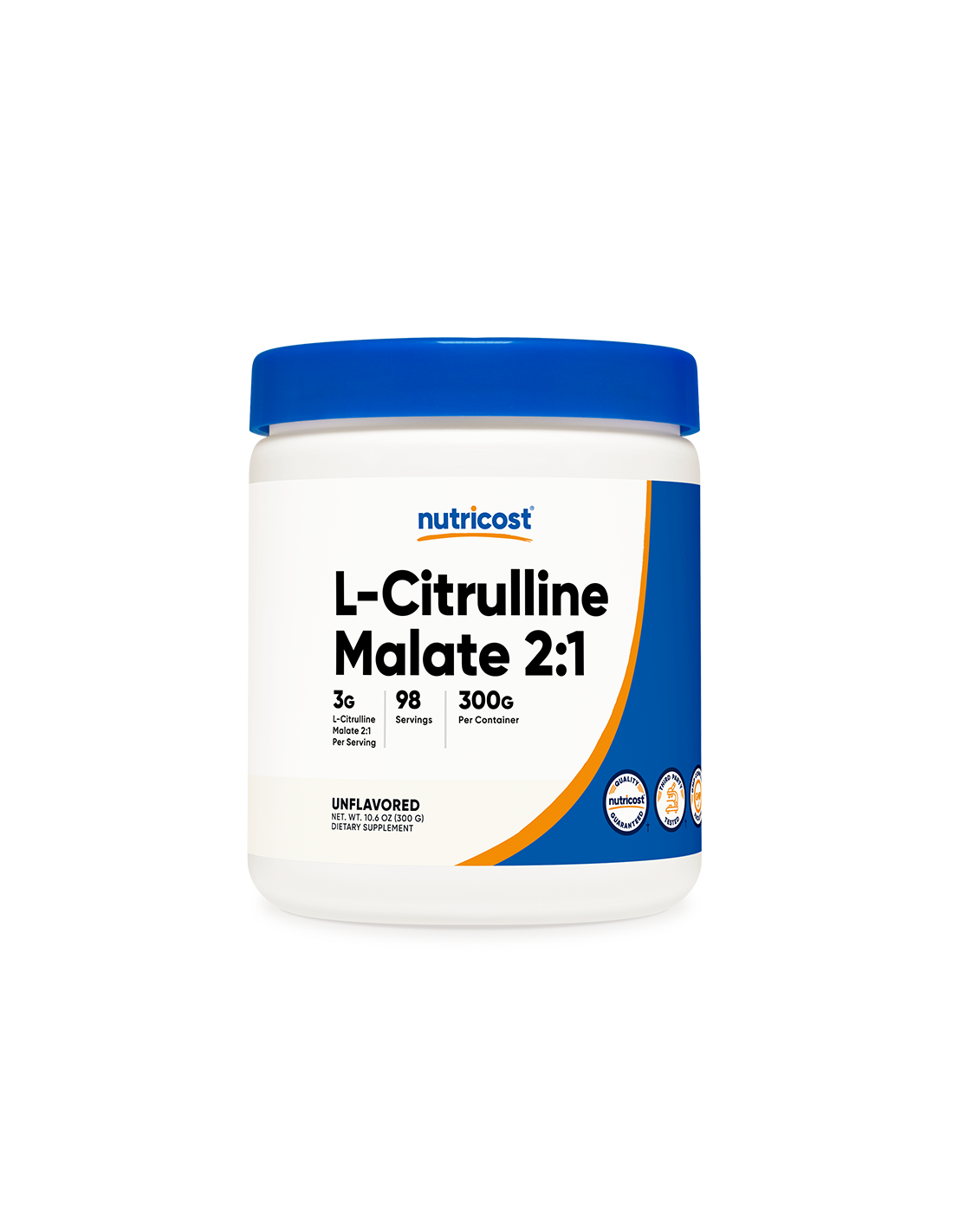 Mišićna masa - L-citrulin (malat) L-citrulin, 300 g <tc>Nutricost</tc>