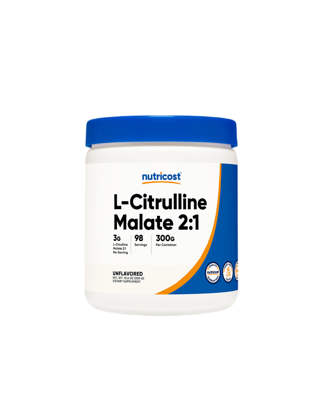 Mišićna masa - L-citrulin (malat) L-citrulin, 300 g <tc>Nutricost</tc>