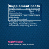 L-glutamin 500 mg./100 kap.
