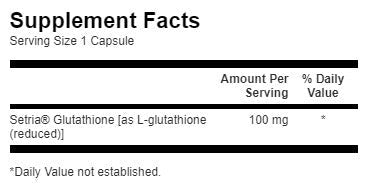 L-Glutation 100 mg - 100 kapsula