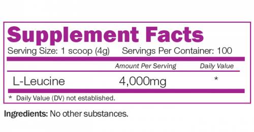 L-leucin u prahu - 400 grama