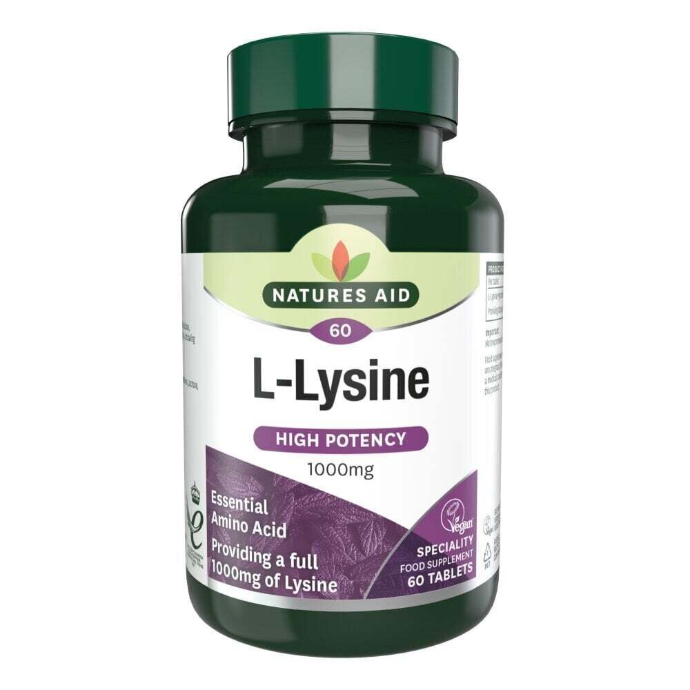 L-lizin 1000 mg 60 tableta NaturesAid
