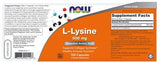 L-lizin 500 mg - 100 kapsula