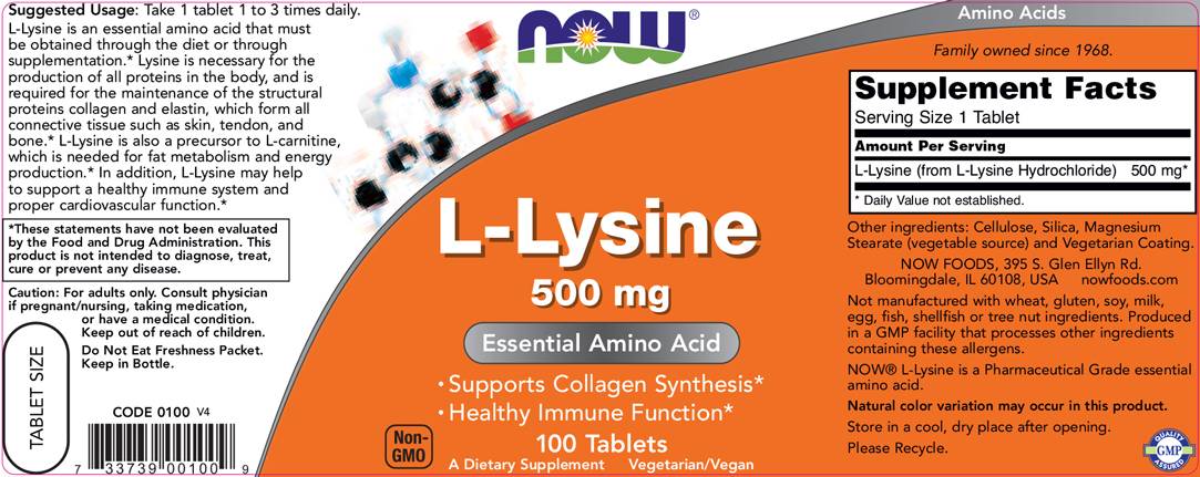 L-lizin 500 mg - 250 tableta