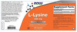L-lizin 500 mg - 250 kapsula